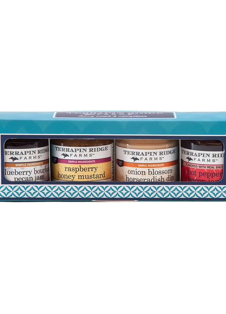 Terrapin Ridge 4 Pack Mini Assorted Jars Gift Set