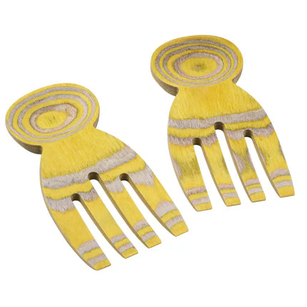 Pakka Wood Salad Hands 5"