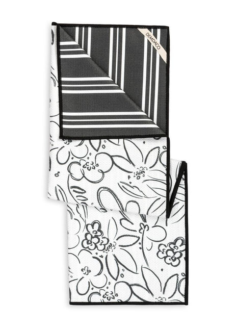 Modern Floral Absorbent 2Sided Towel