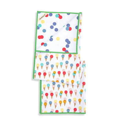 Ice Cream Absorbent Reversible Towel