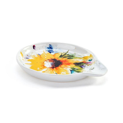 Sunflower Oval Spoon Rest