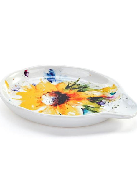 Sunflower Oval Spoon Rest