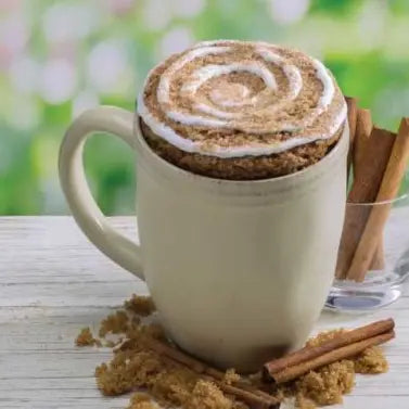 Cinnamon Coffee Cake Muffin Microwave Single