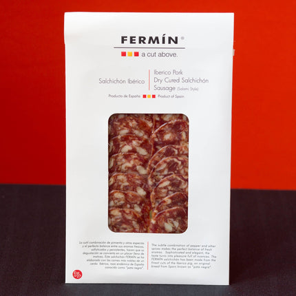 Iberico Salchichon (Salami Style Sausage) Sliced 2oz
