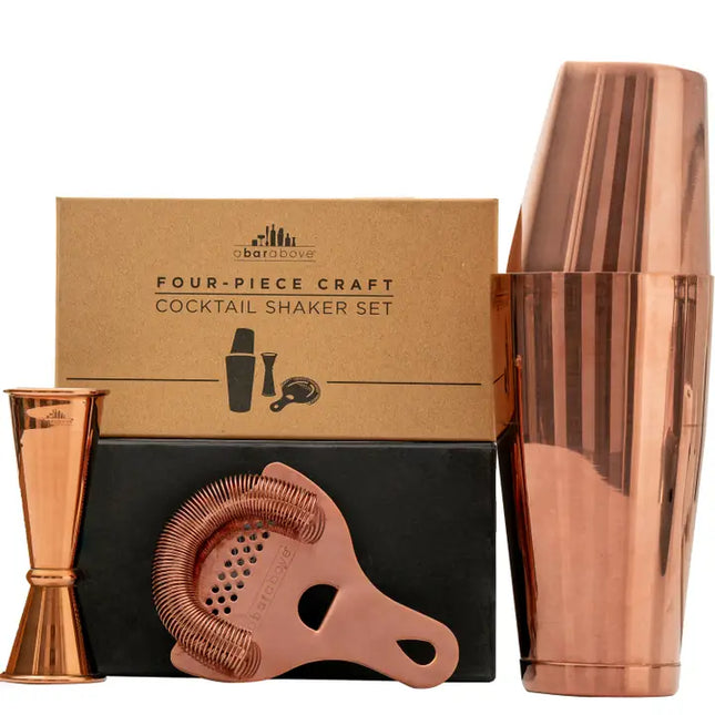 Craft Bar Set (4pc) Copper