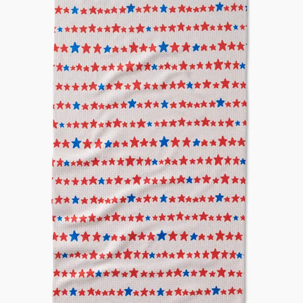 Geometry Tea Towel Starry Stripes