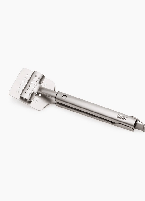 GrillOut BBQ Turner Tongs with Retractable Head