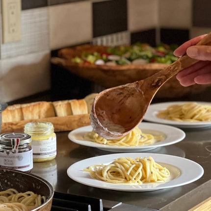 Italian Olivewood Soup and Pasta Ladle