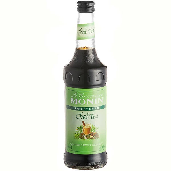 Monin Premium Flavoring Syrup Chai Tea Concentrate