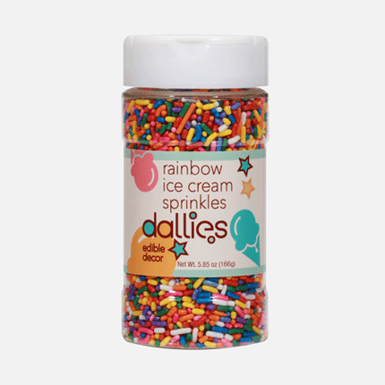 RAINBOW ICE CREAM SPRINKLES