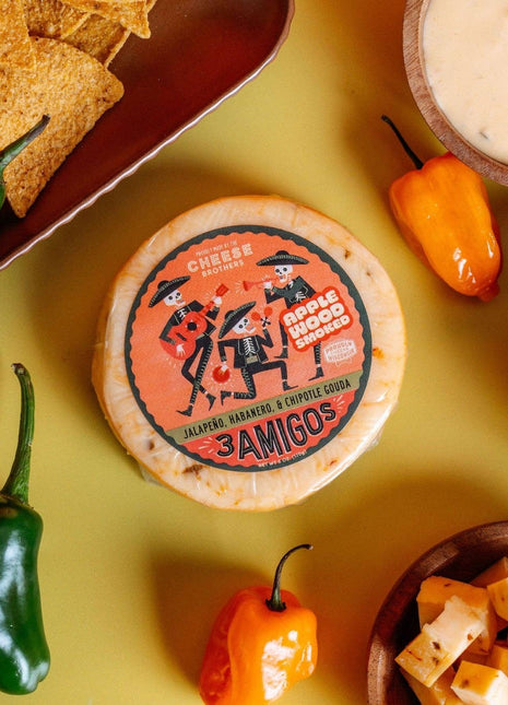 Smoked 3 Amigos Spicy Gouda