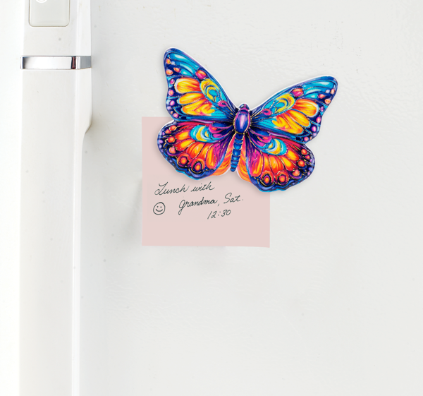 3D Butterfly Magnet