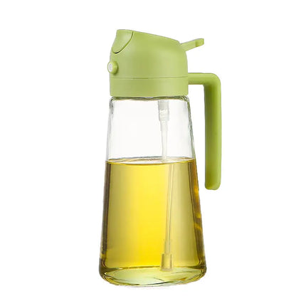 2 in 1 Oil Sprayer/Dispenser 16 oz. Glass