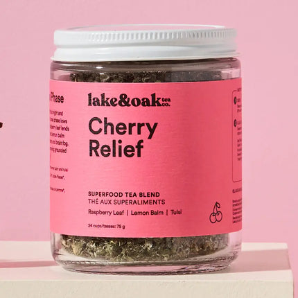 Cherry Relief Superfood Tea Blend
