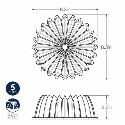 5 C Brilliance Bundt Pan