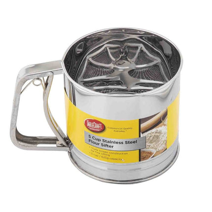 5 Cup Triple Mesh Flour Sifter
