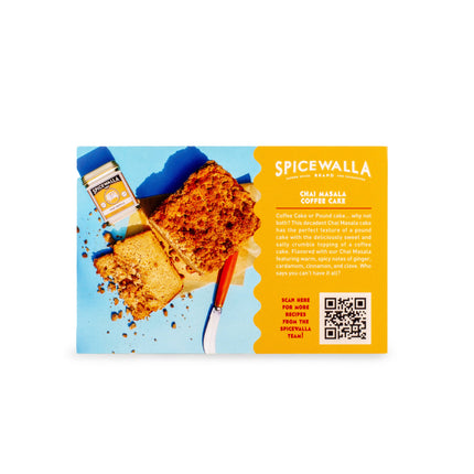 Spicewalla Chai Masala Coffee Cake - Recipe Card