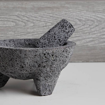7'' Molcajete with Tortilla Basket