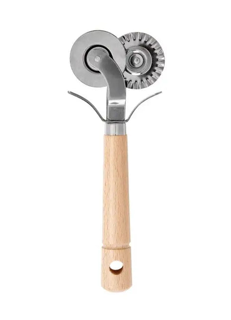 Double Pastry Ravioli Pasta Dough Cutter/Crimper