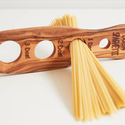 Italian Olivewood Spaghetti Measure