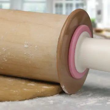 Bakelicious Adjustable Rolling Pin, 12-inch Barrel