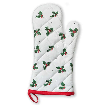 Oven Mitt Vintage Holly