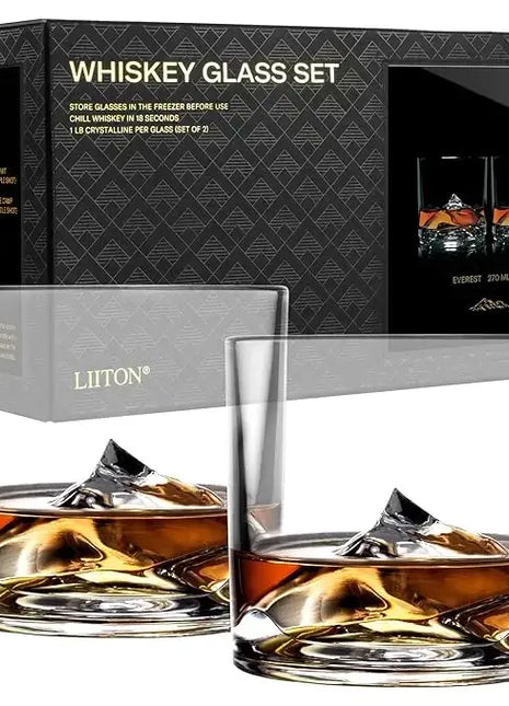 Peaks Whiskey Glasses Set/2