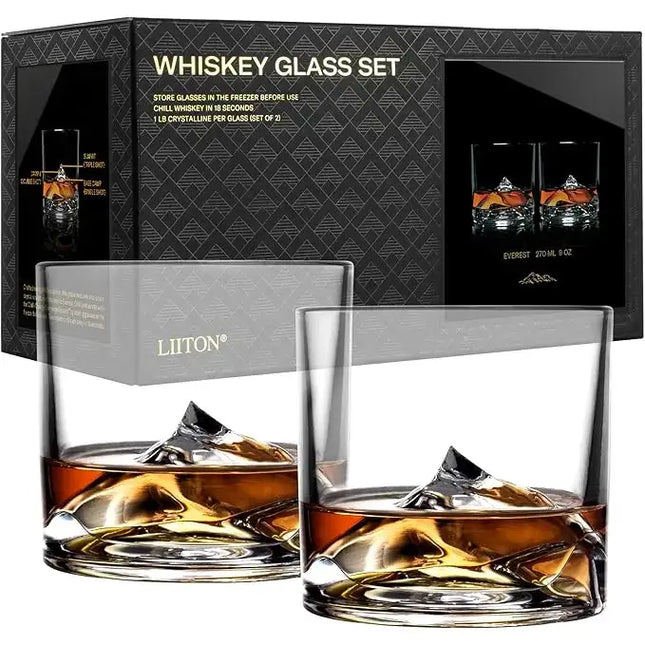 Peaks Whiskey Glasses Set/2