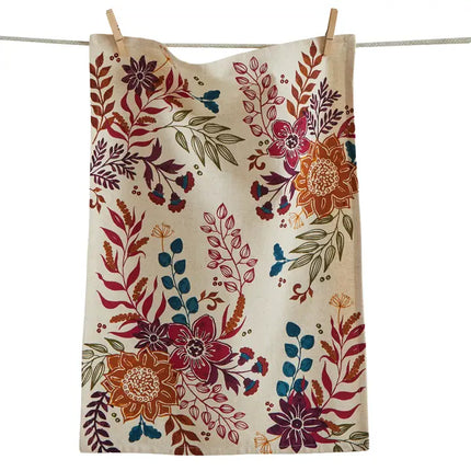 Autumn Bloom Dishtowel