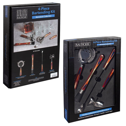 Baltique® Marrakesh Collection 4-Pc. Bartending Kit
