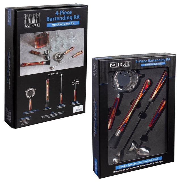 Baltique® Marrakesh Collection 4-Pc. Bartending Kit