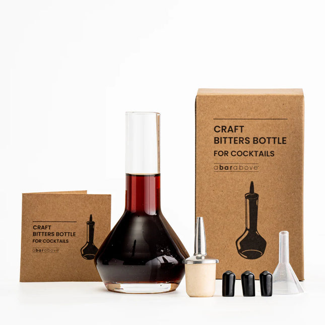 Glass Bitters Bottle 3pk 1.7oz