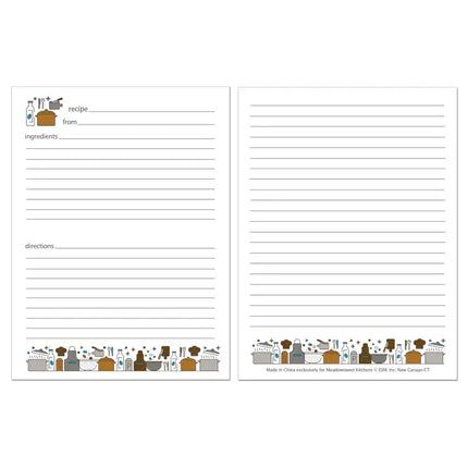 Recipe Cards - Folded - Kitchen Tools