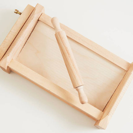 Italian Pasta Chitarra with Rolling Pin: Small