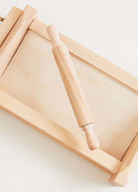 Italian Pasta Chitarra with Rolling Pin: Small