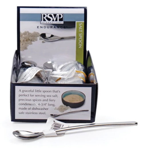 Appetizer Tiny Salt/condiment Spoon SS Single