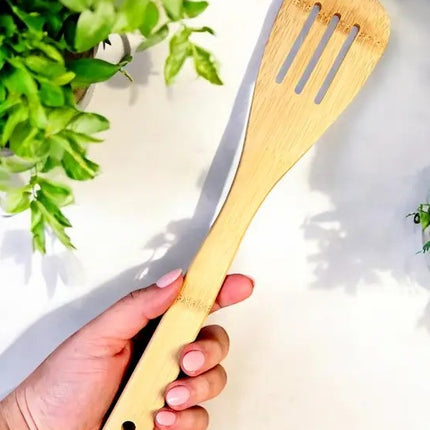 Bamboo Slotted Spatula