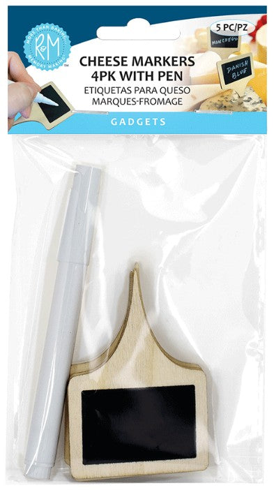 Cheese Markers 4 Pk