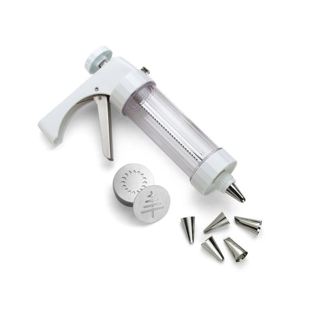 Clear Cookie Press and Storage Box 90