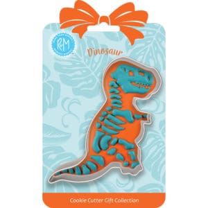 Dinosaur Cookie Cutter 4.75" Carded