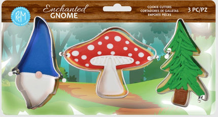 Enchanted Gnome 3 Pc Cookie Cutter Set