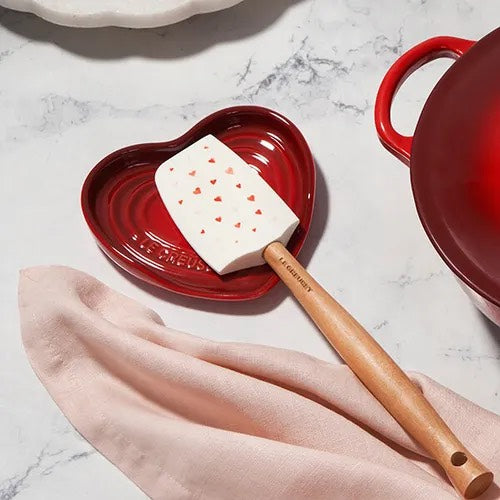Spatula Mon Coeur White w/ Hearts