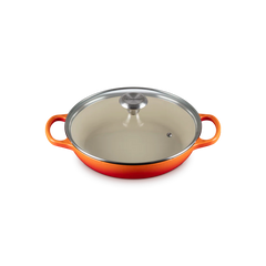 Collection image for: Le Creuset Signature 2.25 Qt Braiser with Glass Lid