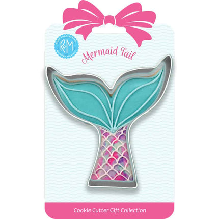 Mermaid Tail Cookie Cutter 3.75" Carded