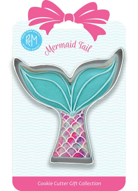 Mermaid Tail Cookie Cutter 3.75" Carded