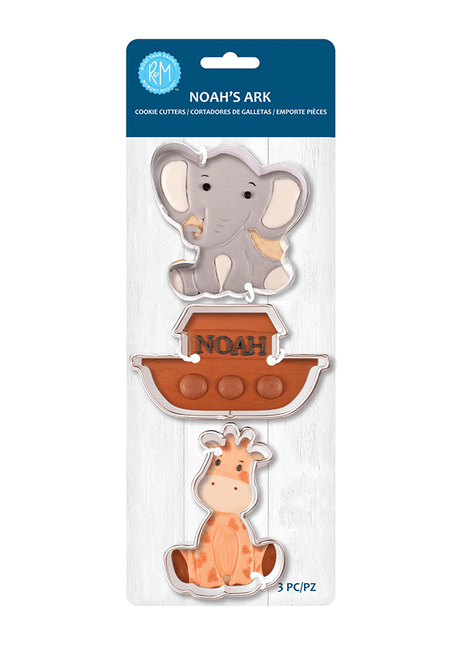 Noah's Ark 3 Pc Cookie Cutter Set