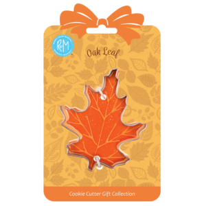 Oak Leaf Cookie Cutter 3.5" Carded