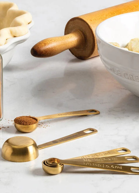 5-Piece Measuring Spoon Set Gold