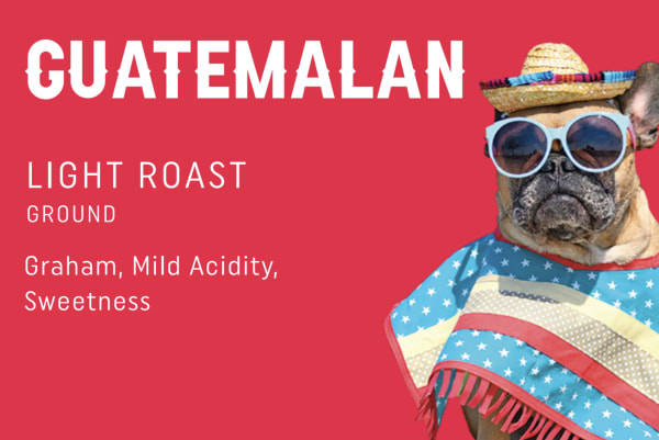 Guatemalan (Light Roast) 12 oz Whole Bean Coffee