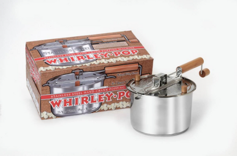 Whirley-Pop Popcorn Maker Stainless Steel